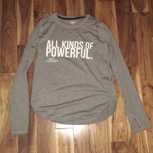 Athleta girl long sleeve shirt